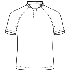 Fashion sewing patterns for MEN T-Shirts Football T-shirt 2169